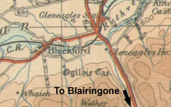 Map of Blackford