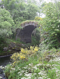 Old bridge at Bridgend of  Glenlivet