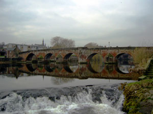 The old bridge at Dumfries