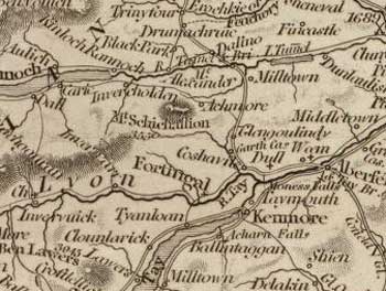 Map of Fortingall 