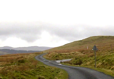 The old military road west of Anwoth