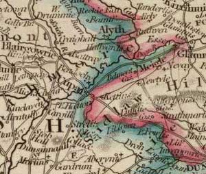 Map of Alyth