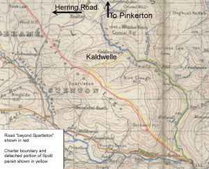 Map of Bothwell area
