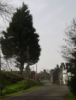 Dalmally, now bypassed by the main road