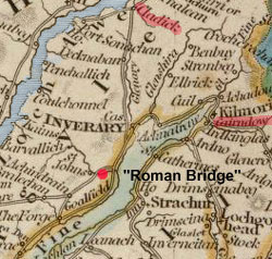 Map of Inverary parish