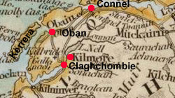 Map of Kilmore and Kilbride