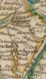 Map of Lochgoilhead