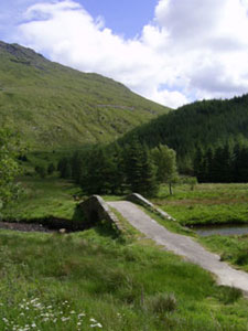 Bridge on military road