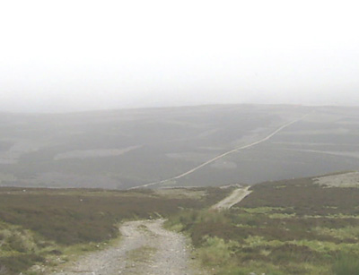 Military road south of Corgarff