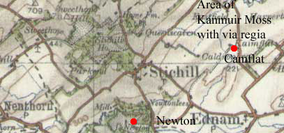 Map of Nenthorn