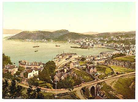 Oban c.1900, Detroit Publishing Company