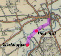 Based on half-inch map, sheet 28,  1914. With thanks to Ordnance Survey.