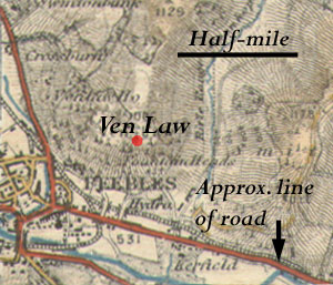 Based on OS 1" tourist map Scott's Country, 1921.  With thanks.